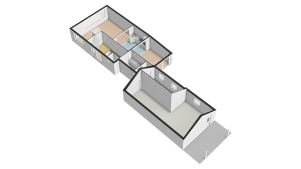 Floorplan - Noordzoom 48, 8316 CJ Marknesse
